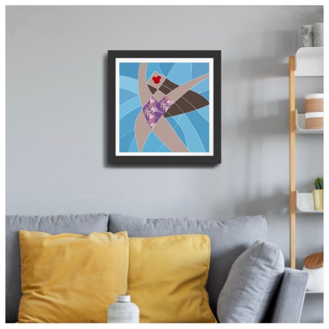 Foto Modelo de Maiô Beach Babe Glam Moda Arte (Criador carregado)