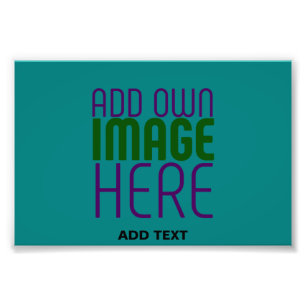 FOTO MODELO DE TEXTO DE IMAGEM VERDE TEAL EDITÁVEL MODE