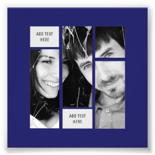 Foto Modelo de Texto Fotográfico do marinho - Transferi