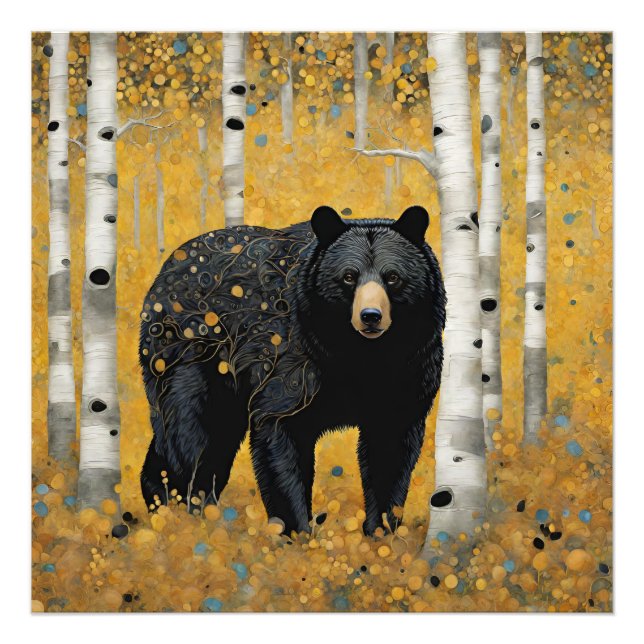 Foto Modern Colorado Aspende Mountain Bear (Frente)