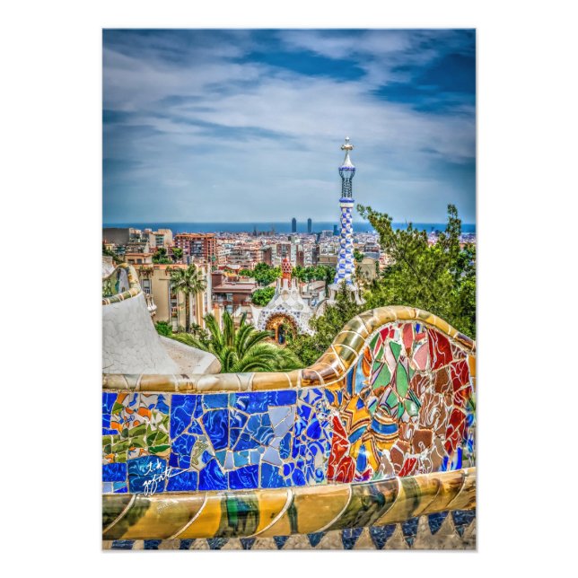 Foto Moderna da Espanha de Barcelona (Frente)