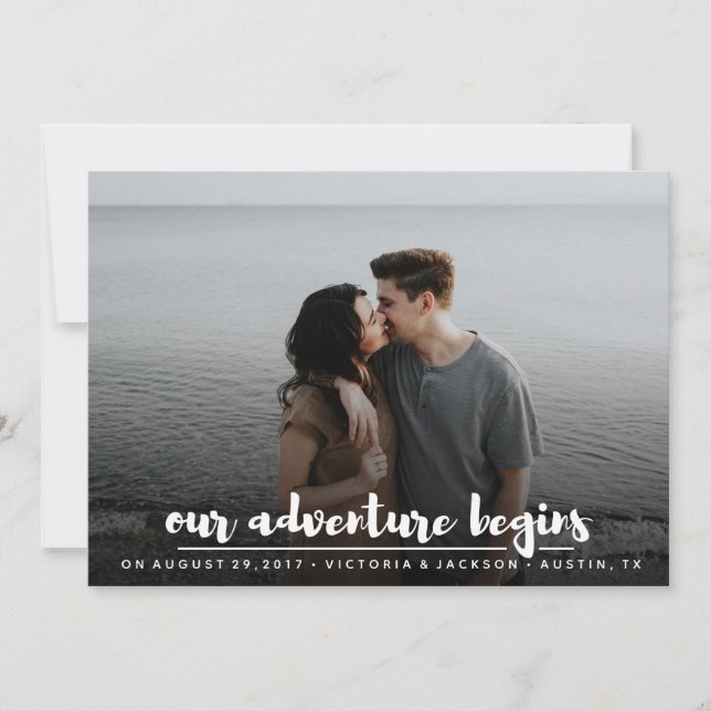 Foto moderna do pincel de nossa aventura personali (Frente)