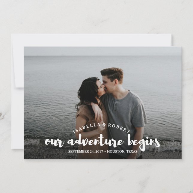 Foto moderna do pincel de nossa aventura personali (Frente)