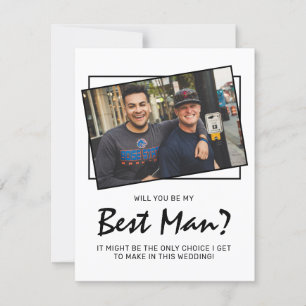 Foto Moderna Engraçada Você Será Meu Padrinho?