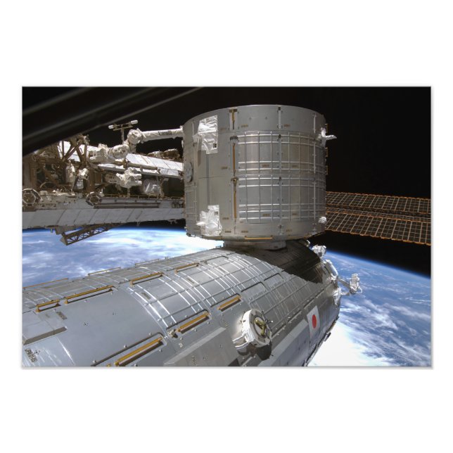 Foto Módulo 2 Pressurizado Japonês Kibo (Frente)