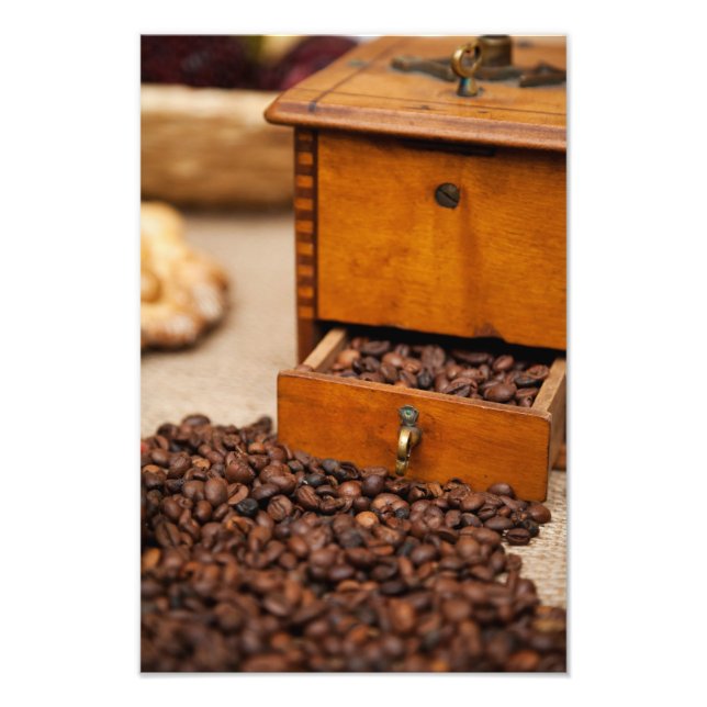 Foto Moedor de Café Antigo (Frente)