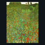 Foto Mohnfeld (1907), de Gustav Klimt.<br><div class="desc">Mohnfeld (1907),  de Gustav Klimt. Impressão de Fotografia</div>