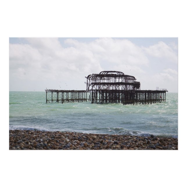 Foto Mole Oeste de Brighton (Frente)