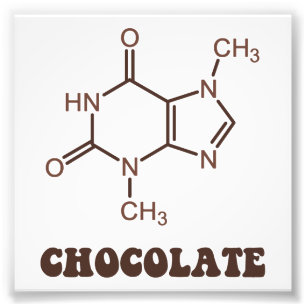 Foto Molécula científica do Theobromine do elemento d