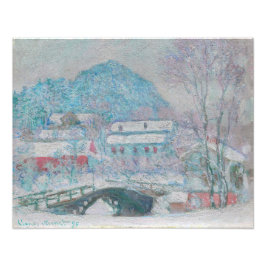 Foto Monet - Noruega, Sandviken Village na neve