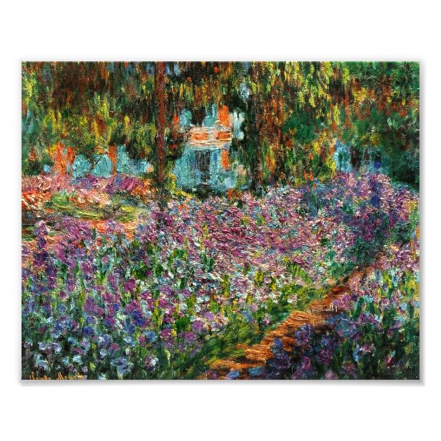 Foto Monet The Artist Garden at Giverny (Frente)