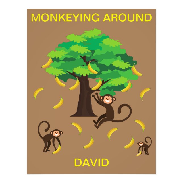 Foto "Monkeing Around" (Frente)