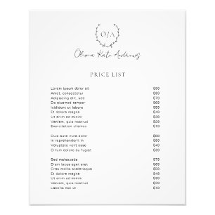 Foto Monograma Simples Elegante