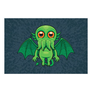 Foto Monstro do Cthulhu Verde Bonito