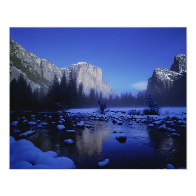 Foto Montanha El Capitan, Parque Nacional de Yosemite, (Frente)