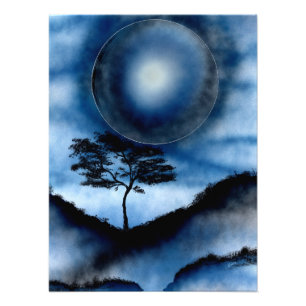 Foto Montanha Lua Azul Profunda