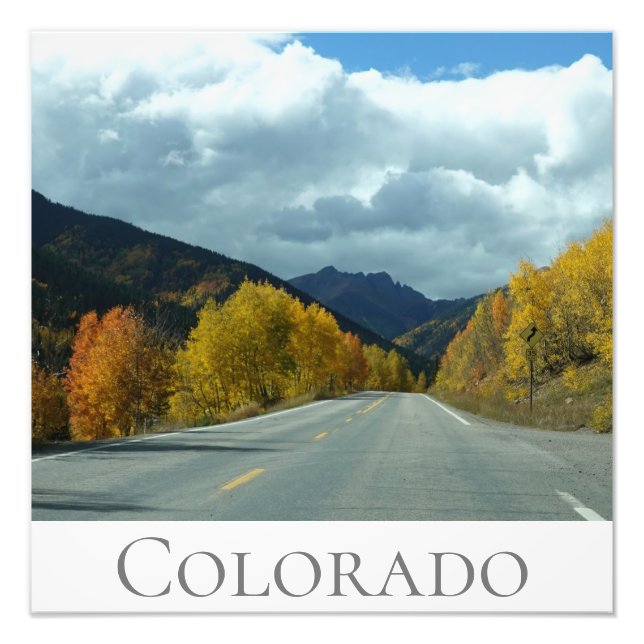 Foto Montanha Roxa Contrasta Colorado (Frente)