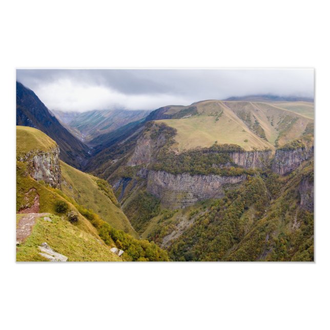 Foto Montanhas em Georgia Sakartvelo (Frente)