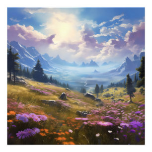 Foto Montanhas primavera