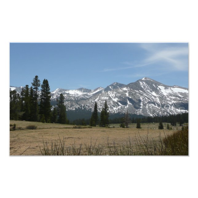 Foto Montanhas Sierra Nevada I a partir de Yosemite (Frente)