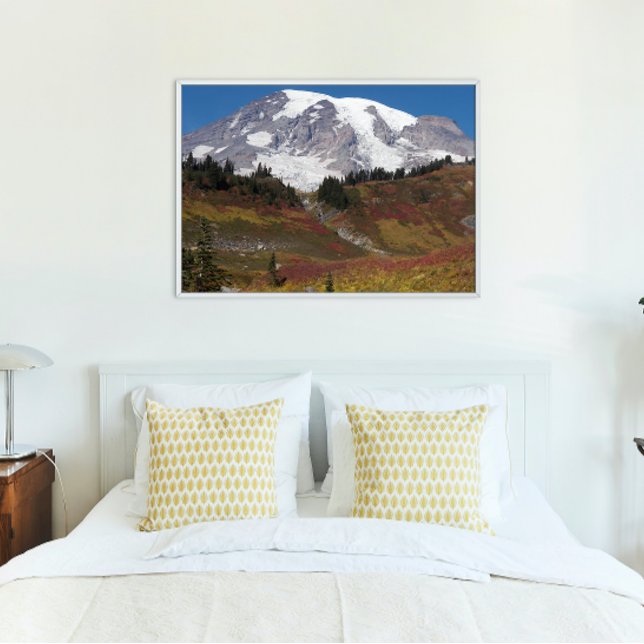 Foto Monte Rainier Autumn (In Situ Framed)