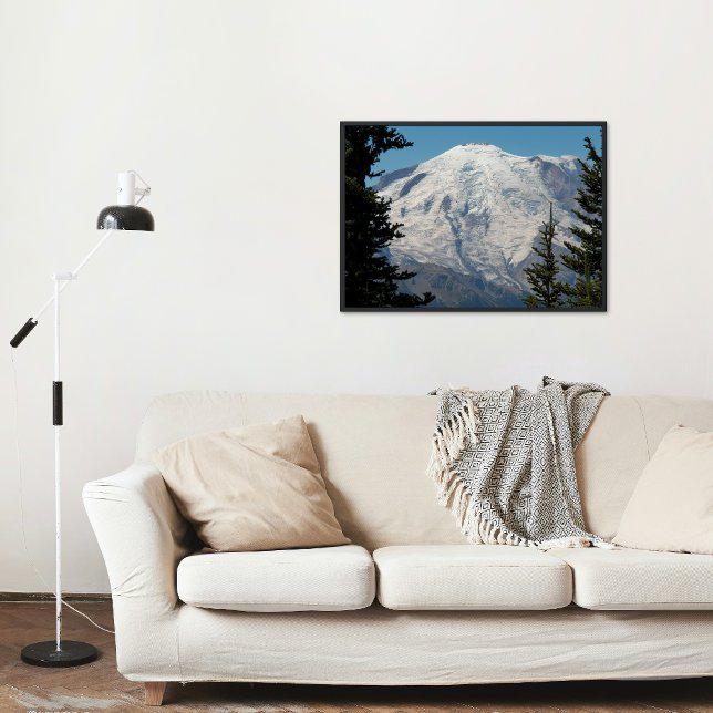 Foto Monte Rainier Scenery Paisagem (In Situ Framed)