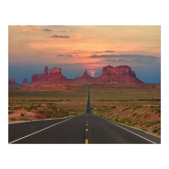 Foto Monument Valley Scenway, Arizona dos EUA (Frente)