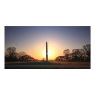 Foto Monumento a Washington no Sunset