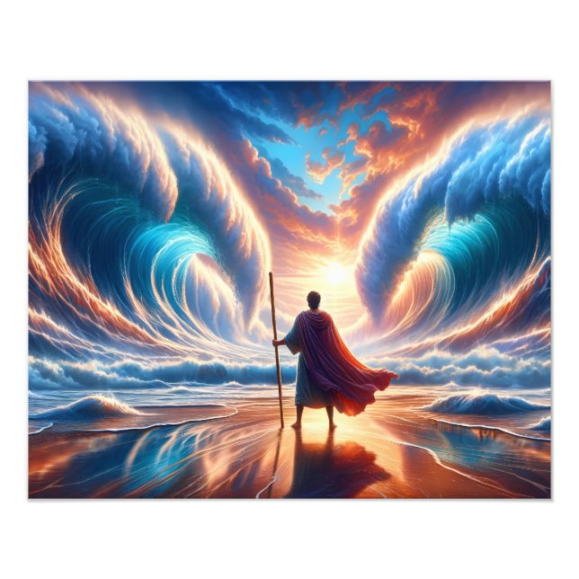 Foto Moses Partes do Mar Vermelho (Frente)