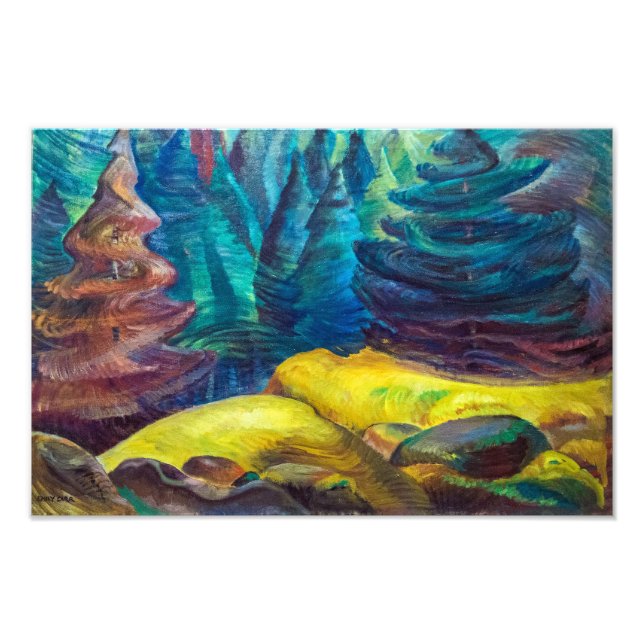 Foto Moss Amarelo | Emily Carr | (Frente)
