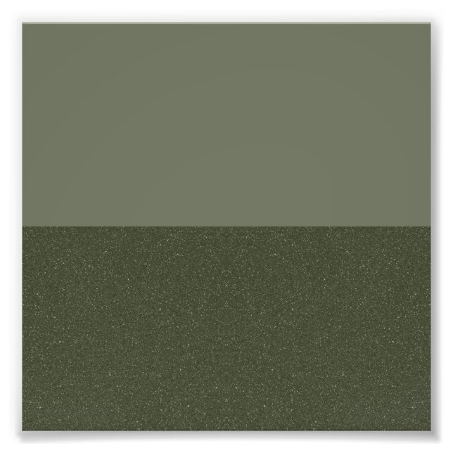 Foto Moss Green Split Custom Photo Extension (Frente)