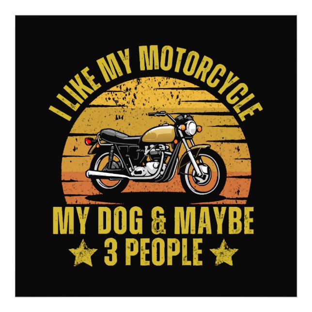 Foto Moto de Cachorro (Frente)