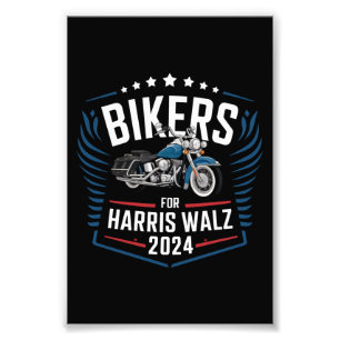 Foto Motociclistas Para Harris Walz 2024 Harris Waltz 2