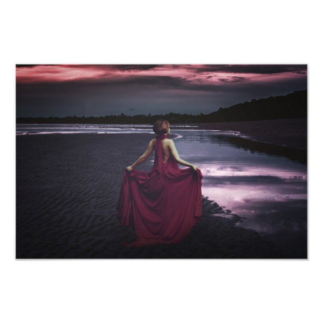 Foto Mulher com vestido, belas artes (Frente)