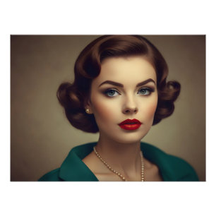 Foto Mulher retrô vintage