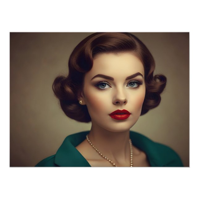 Foto Mulher retrô vintage (Frente)