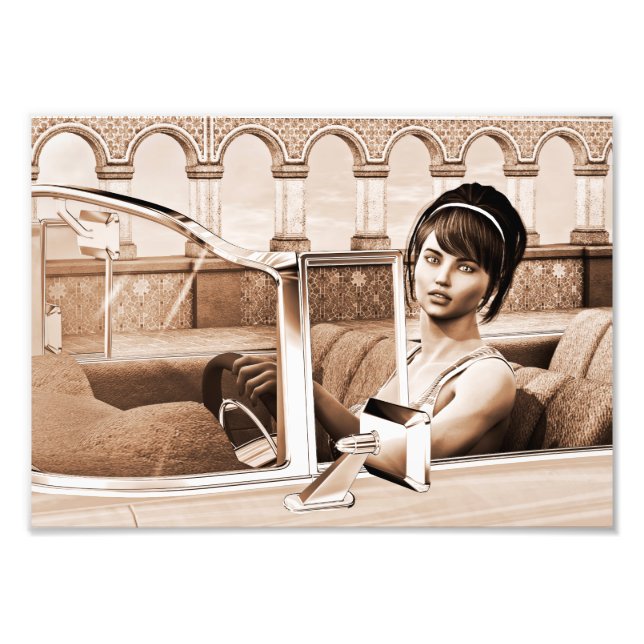 Foto Mulher Vintage (Frente)