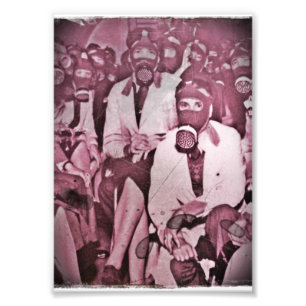 Foto Mulheres em Máscaras de Gás