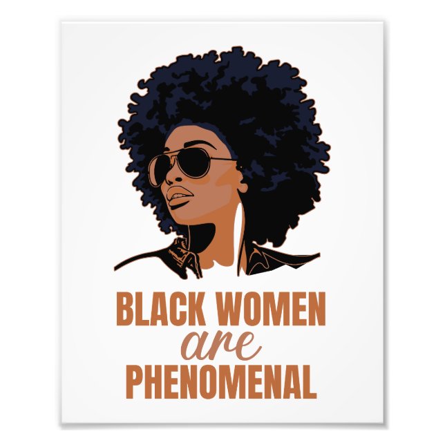 Foto Mulheres Negras São Fenomenais (Frente)