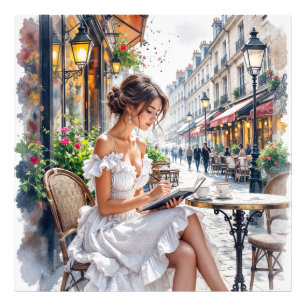 Foto Mulheres Parisiense Elegância: Vibrações de Rua de