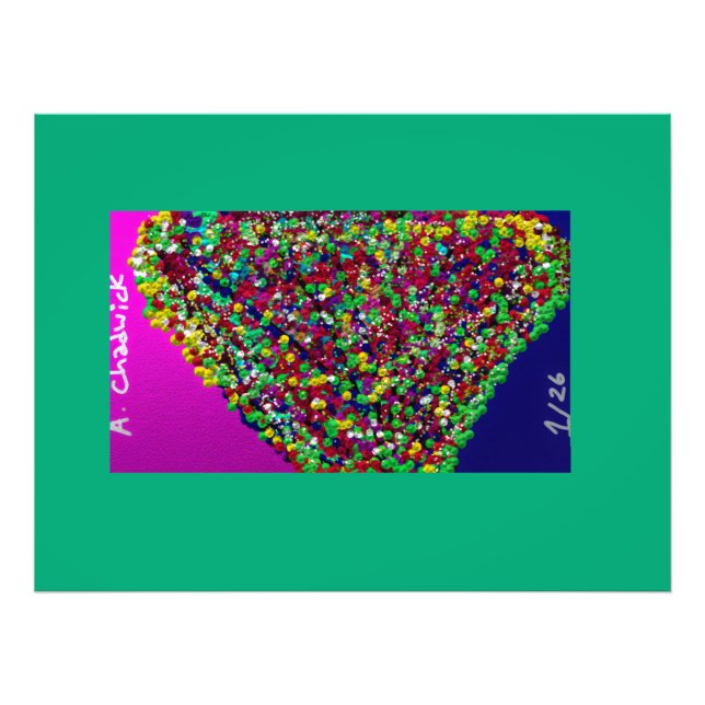 Foto Multicolored Tree Between Worlds (Frente)