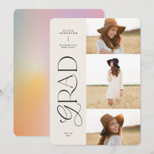 Foto multigráfica colorida, rosa, aura moderna