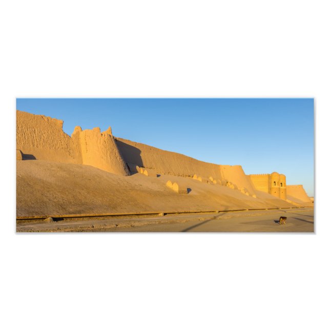 Foto Muro da Cidade de Khiva - Uzbequistão (Frente)
