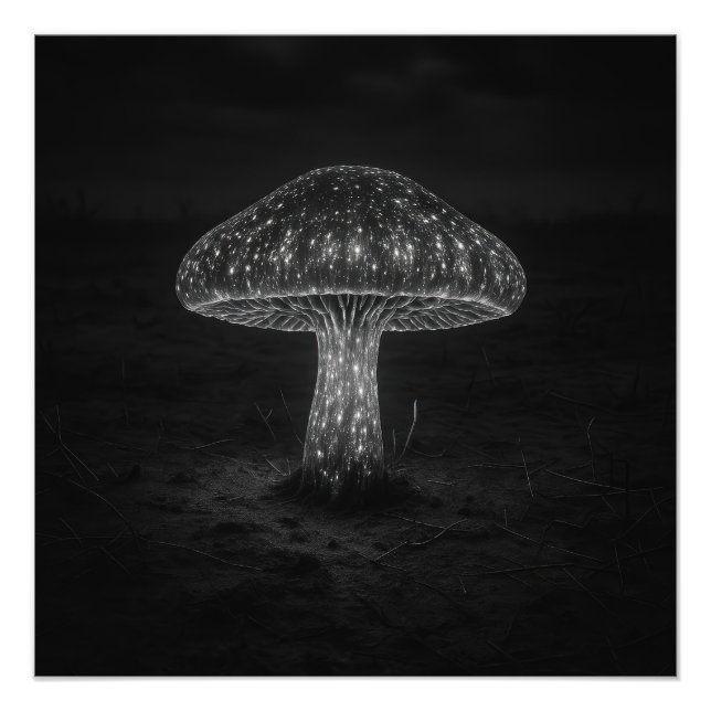 Foto Mushroom Glow - Photo Print (Frente)