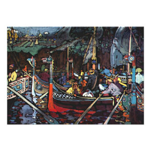 Foto Música Volga, pintura de Wassily Kandinsky