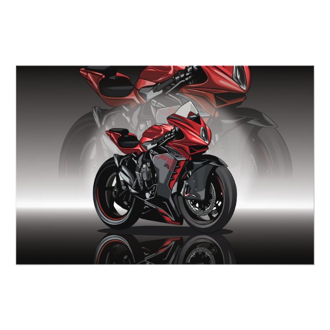Foto MV Agusta F3 with special background (Frente)