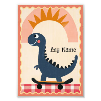 Foto My Little Dino Print