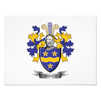 Foto Myrick Family Crest Casaco de Braços