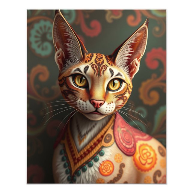 Foto Mystic Siamese Cat (Frente)