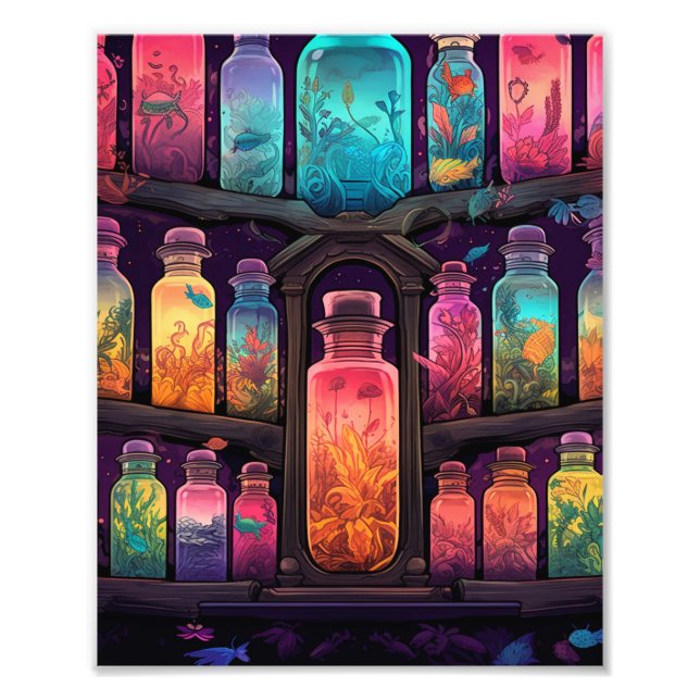 Foto Mystical Witch Hut Poster (Frente)